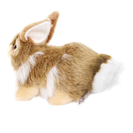 Реалистичная мягкая игрушка HANSA Кролик коричневый 23 см