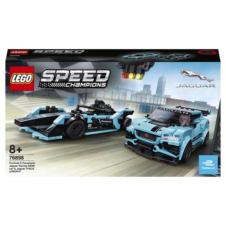 Конструктор LEGO Speed Champions Formula E Panasonic Jaguar Racing GEN2 car Jaguar I-Pace eTrophy 76898