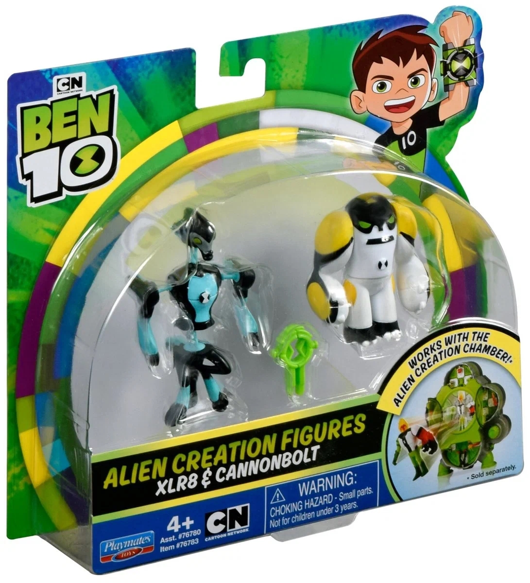 Игровой набор Ben10 Две разборные фигури и ключ (Молния и Ядро) - фото 5