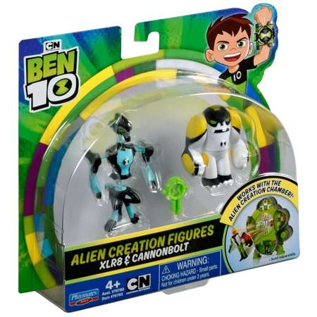 Игровой набор Ben10 Две разборные фигури и ключ (Молния и Ядро)