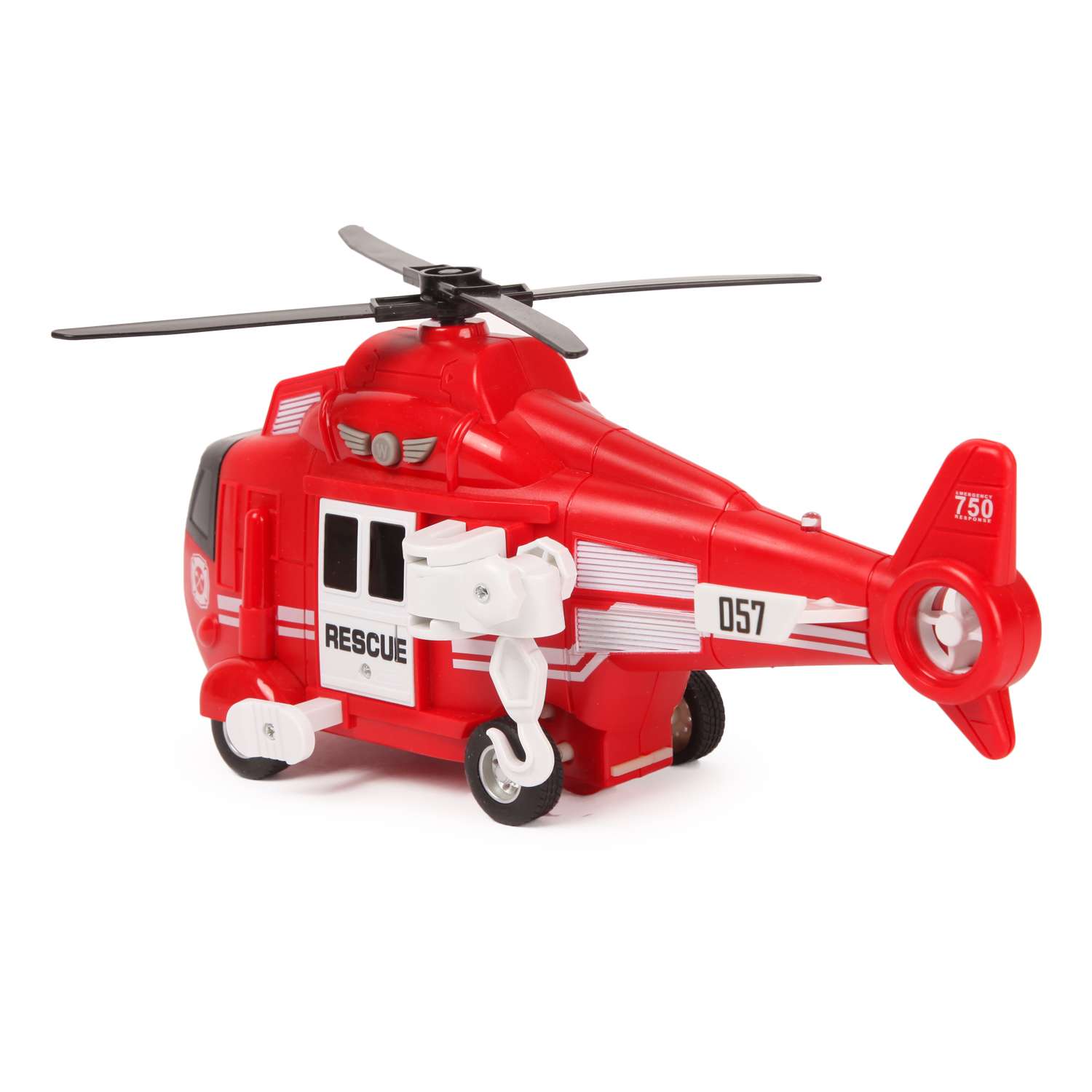 Вертолет Mobicaro 1:16 Пожарный инерционный WY750B WY750B - фото 3