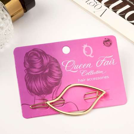 Зажим для волос Queen fair «Либерти экстра» лист