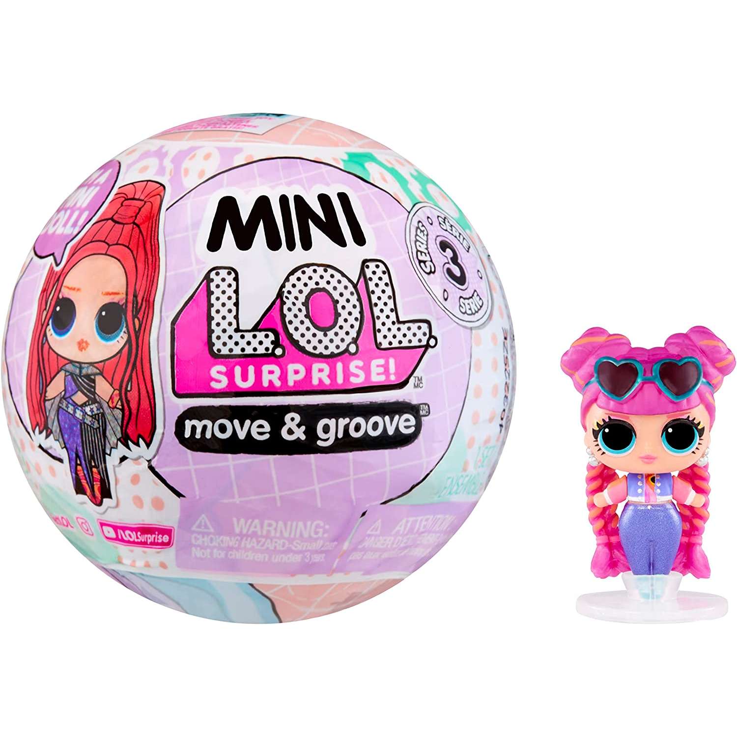 Игровой набор с куклой L.O.L. Surprise! Mini OMG Move and Groove 588443 00-00018665 - фото 1
