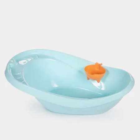 Ванночка для купания детская Радиан Буль-буль с ковшиком и пробкой для слива