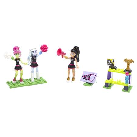 Маленький игровой набор Mega Bloks Monster High: 3 фигурки