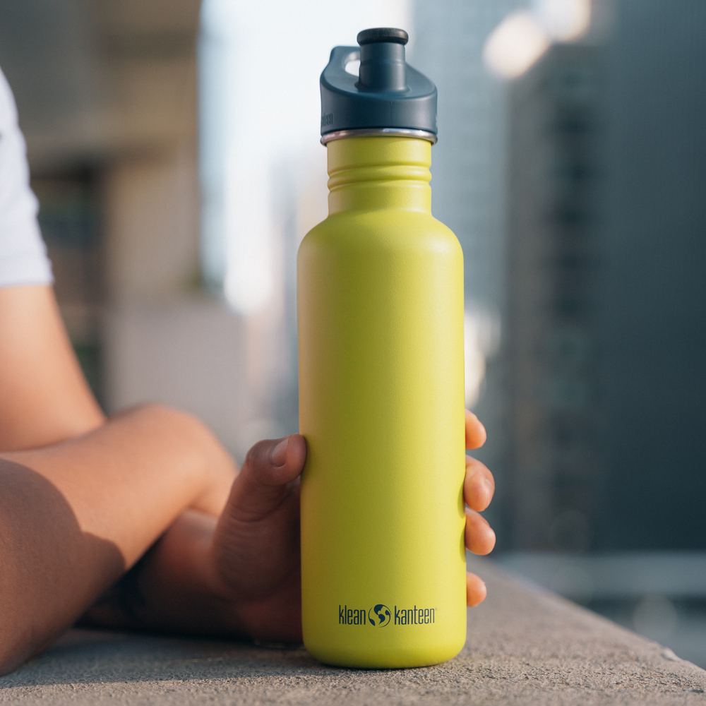 Бутылка Klean Kanteen Classic Sport 27oz Green Apple 800 мл - фото 4