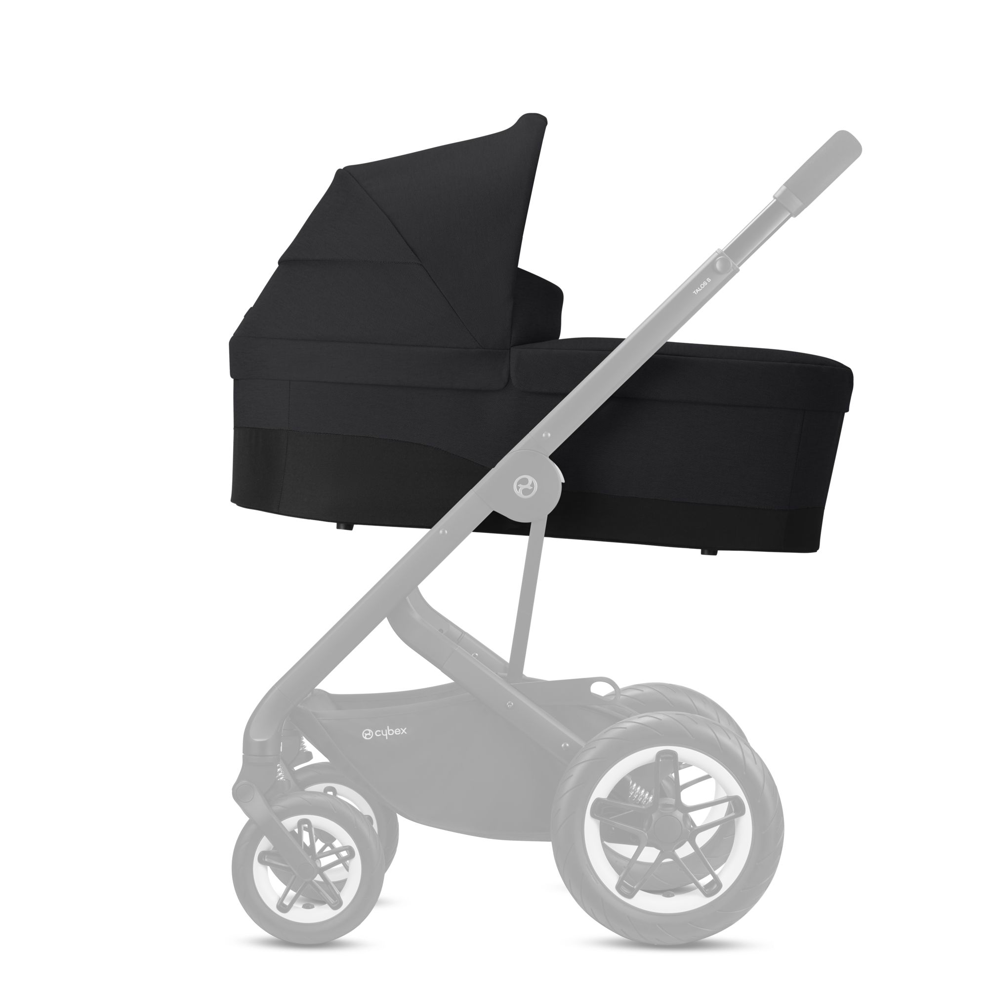 Коляска 3в1 Cybex Talos S Lux BLK Deep Black - фото 3