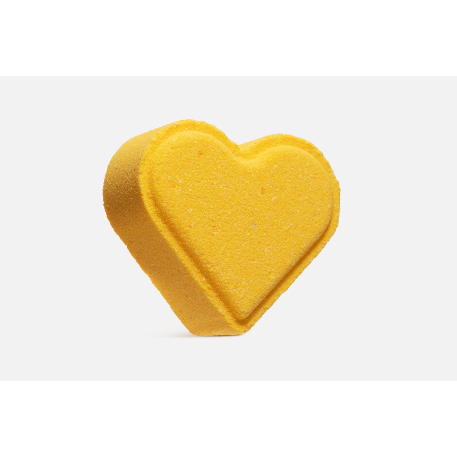 Бомбочка для ванны Fabrik Cosmetology Сердце бурлящее Лимонный смузи 110г - фото 1