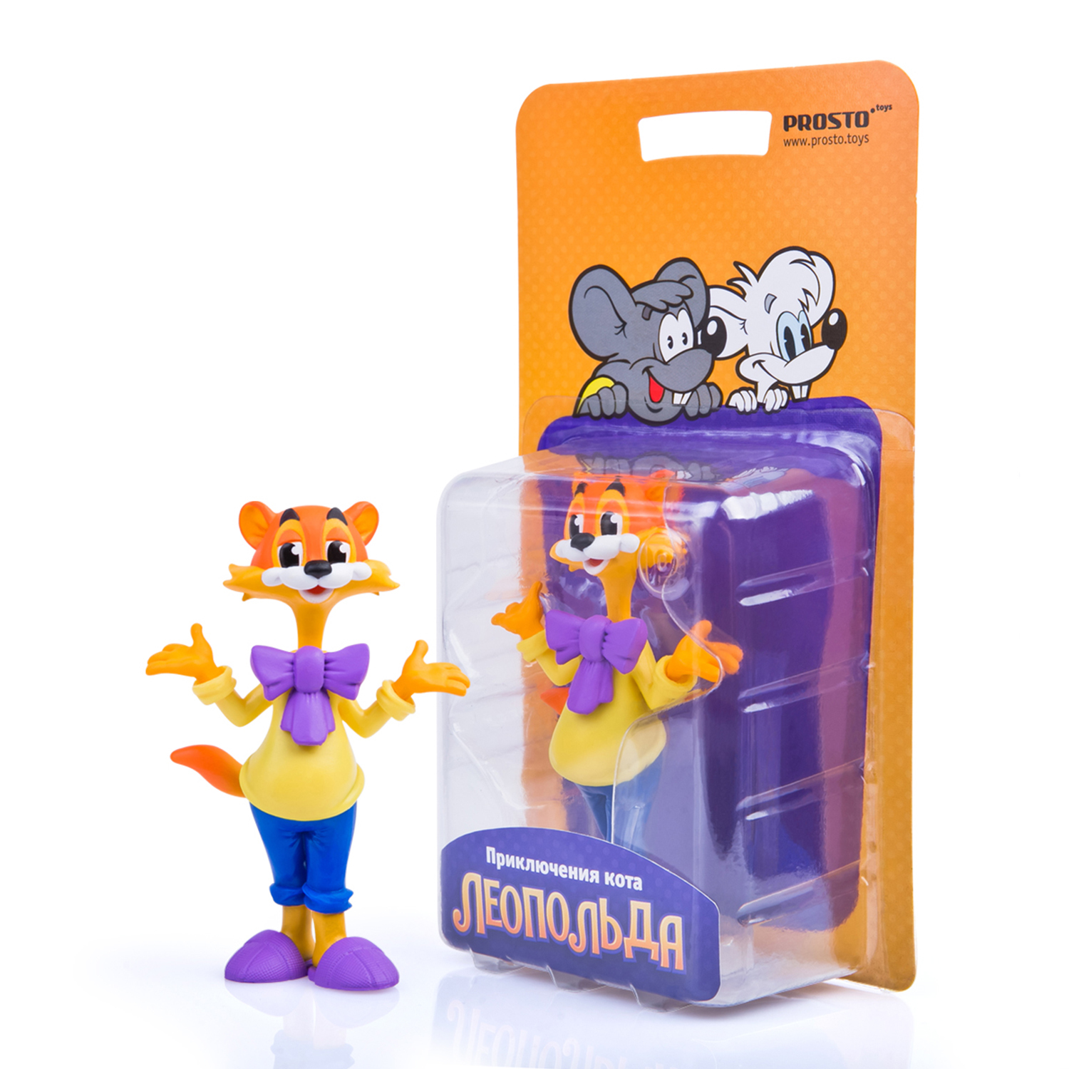 Фигурка Prosto toys Кот Леопольд - фото 4