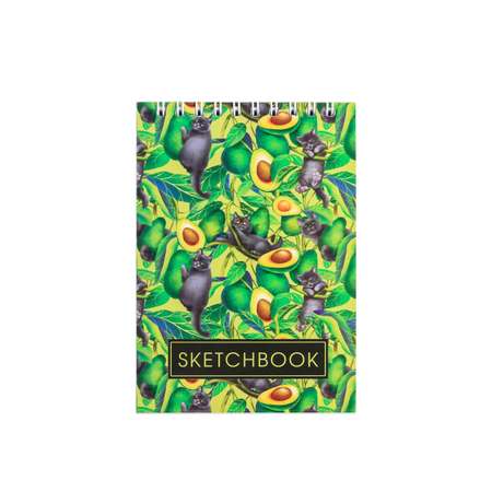 Скетчбук ArtFox Sketchbook avocado А6 80 листов
