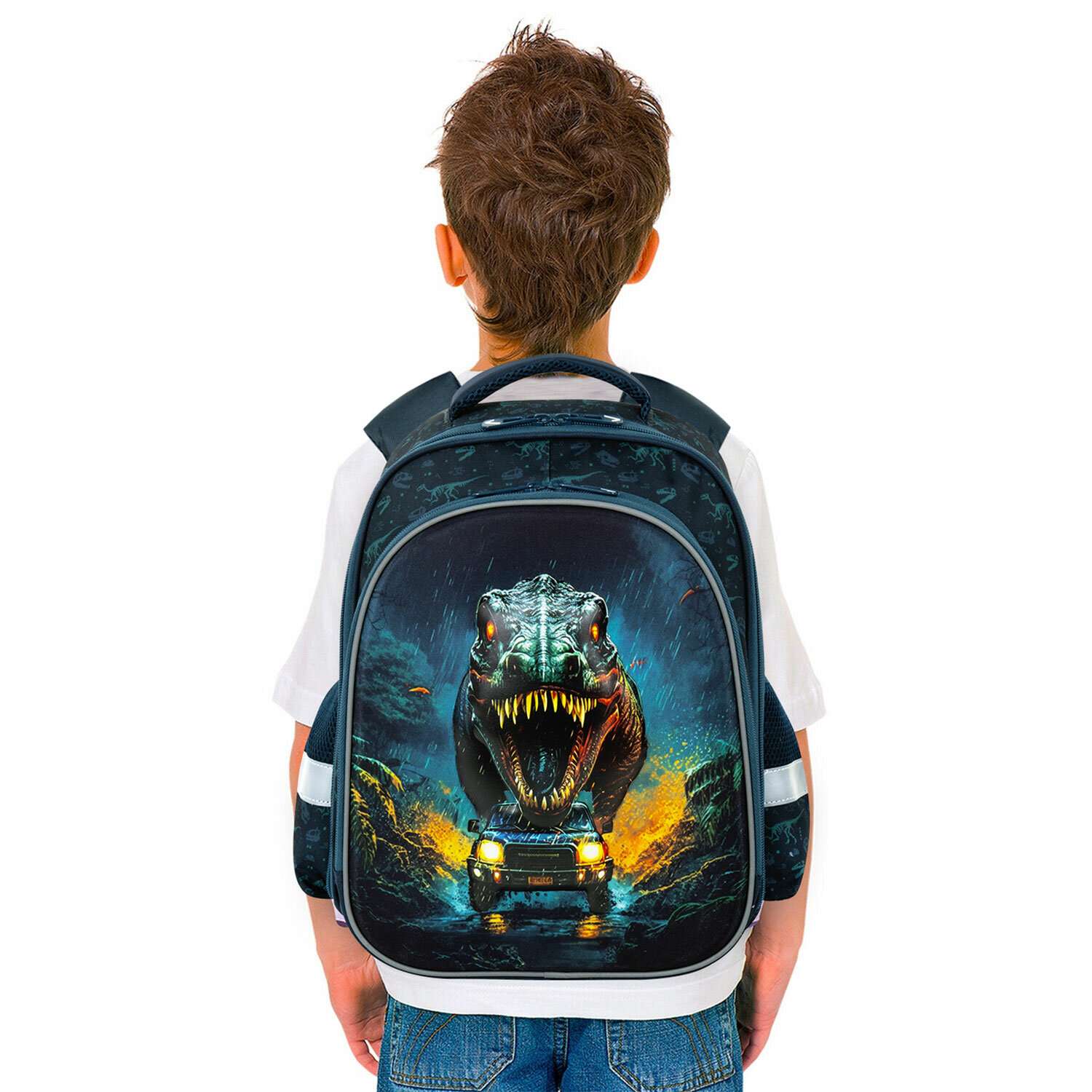 Рюкзак школьный Brauberg портфель детский ранец в 1 класс - фото 19