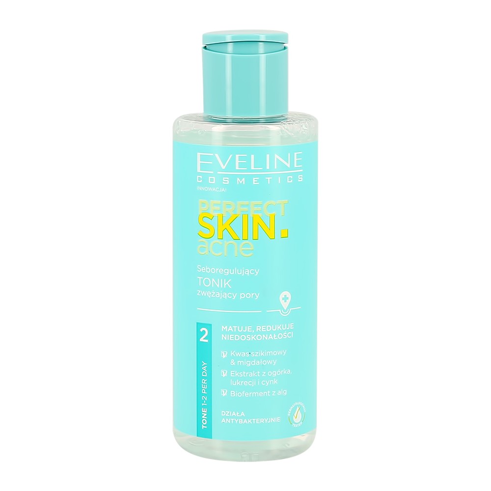 Тоник для лица EVELINE Perfect skin acne против несовершенств 150 мл - фото 4