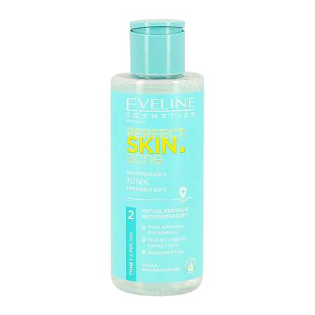 Тоник для лица EVELINE Perfect skin acne против несовершенств 150 мл