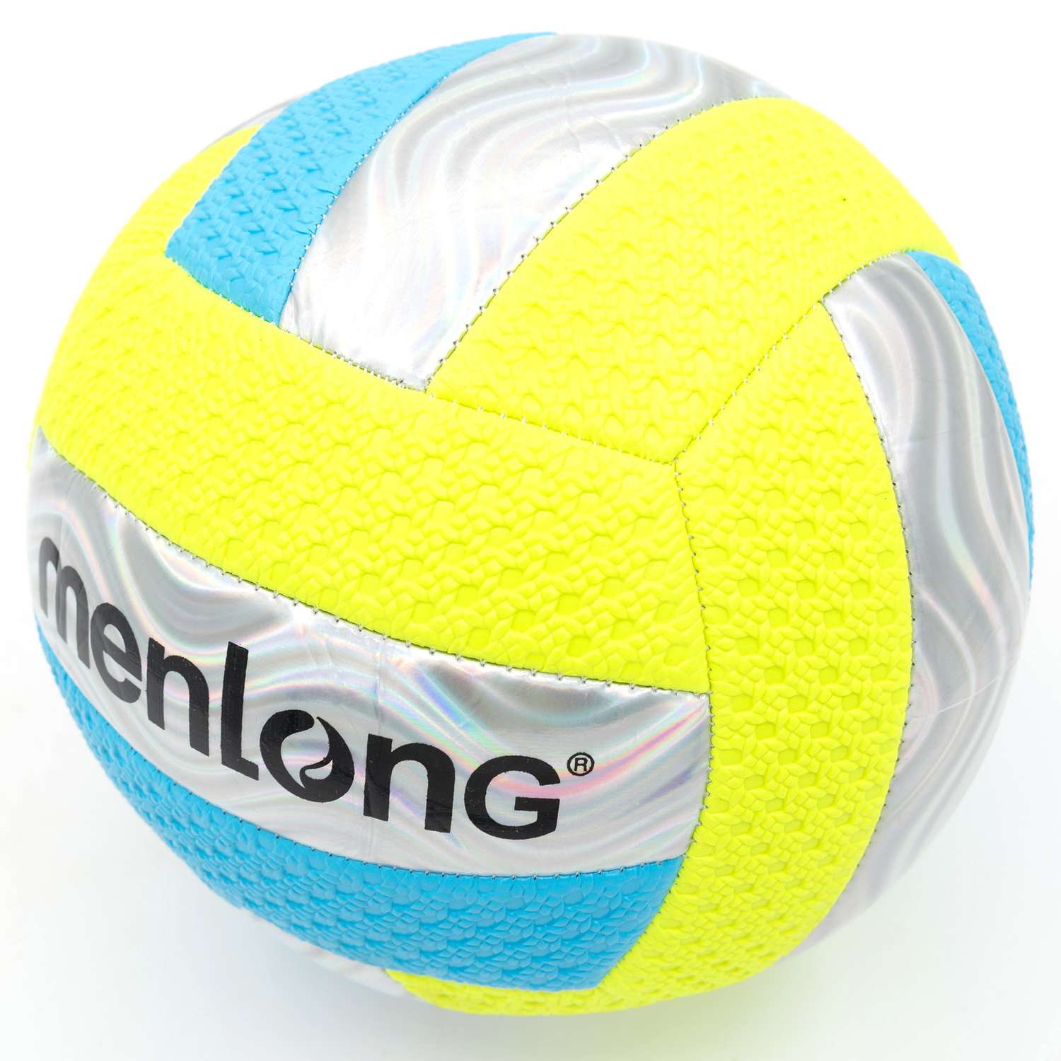 Мяч волейбольный Bolalar Серо-голубой - фото 4