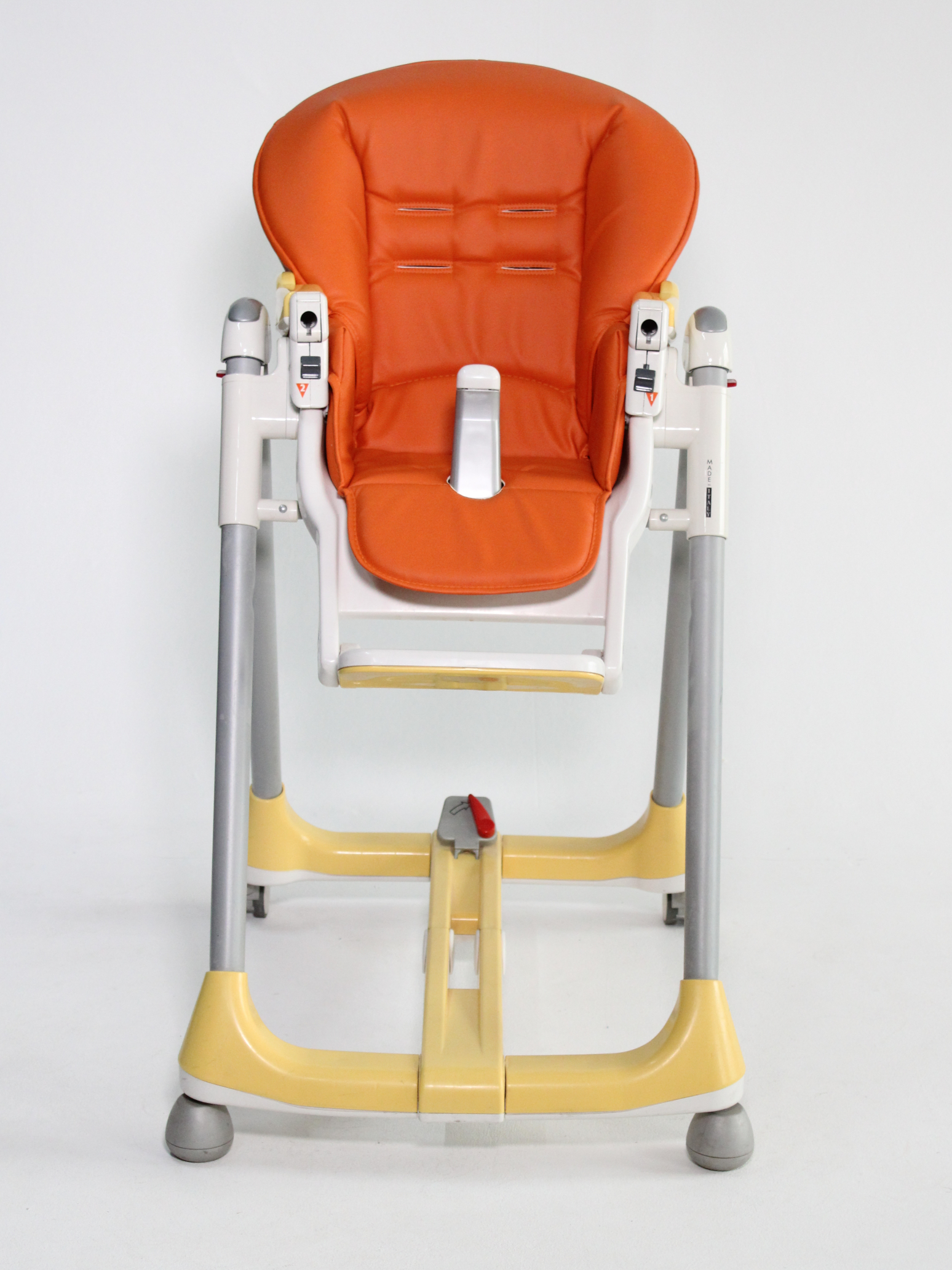 Чехол из экокожи Чехольчик ОК на стульчик для кормления Peg perego Prima Pappa Diner оранжевый - фото 2