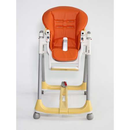 Чехол из экокожи Чехольчик ОК на стульчик для кормления Peg perego Prima Pappa Diner оранжевый