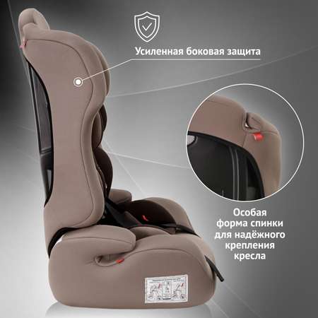 Автокресло Еду-Еду Ks 545 lux разборное коричневый