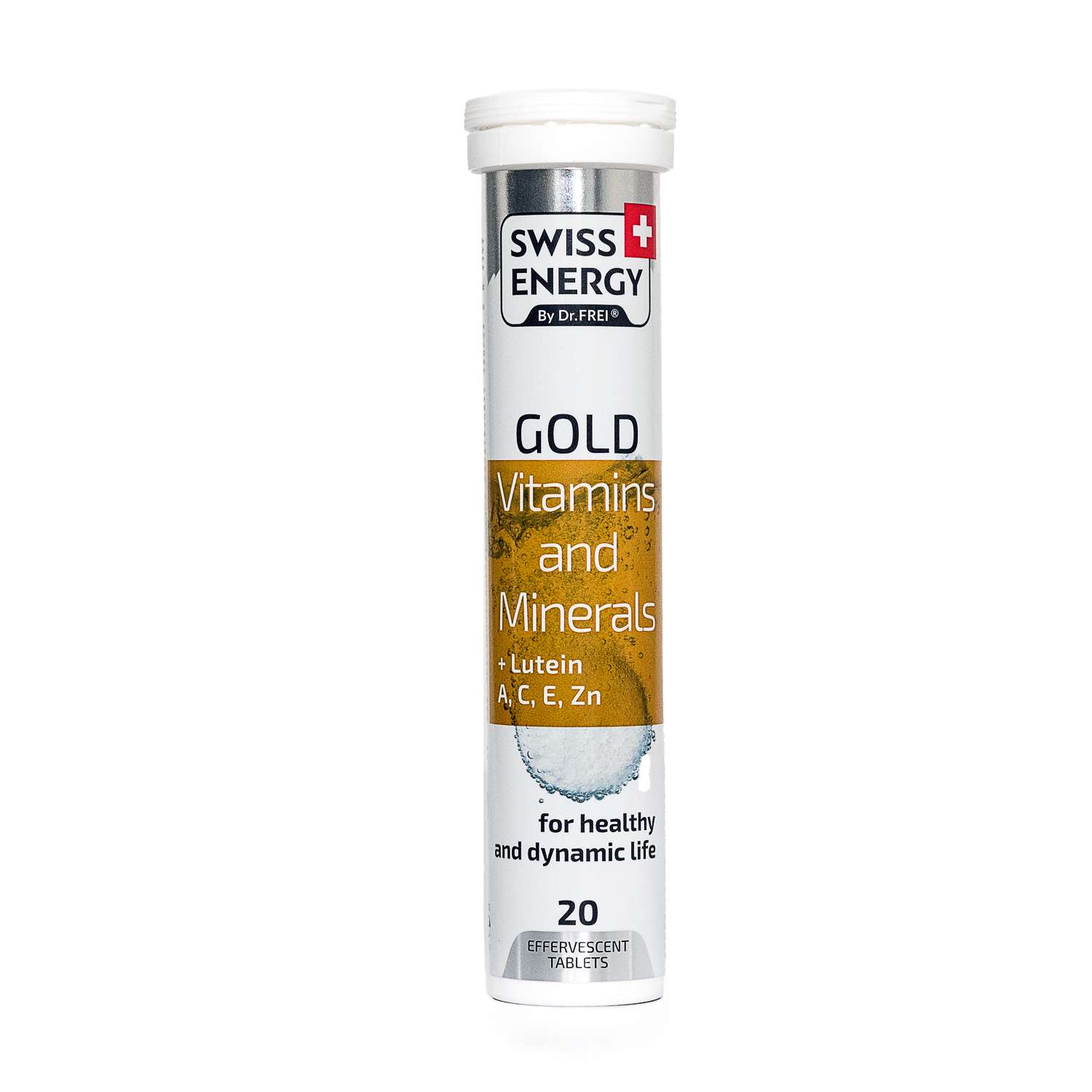 Биологически активная добавка Swiss Energy Gold таблетки шипучие N20 - фото 1