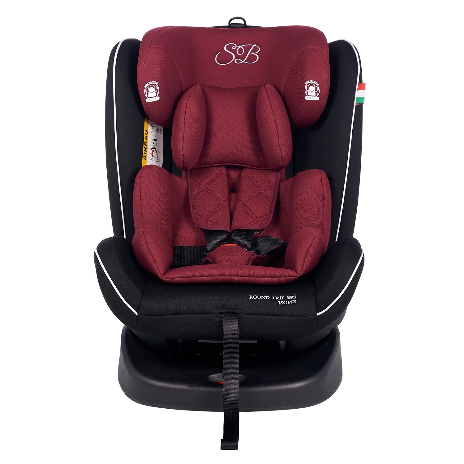 Автокресло Sweet Baby Round Trip SPS Isofix Wine Black - фото 2