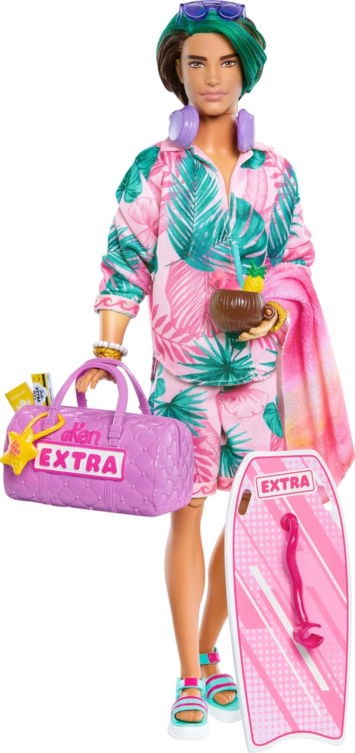 Barbie Extra Fly Playa Кукла Розовый