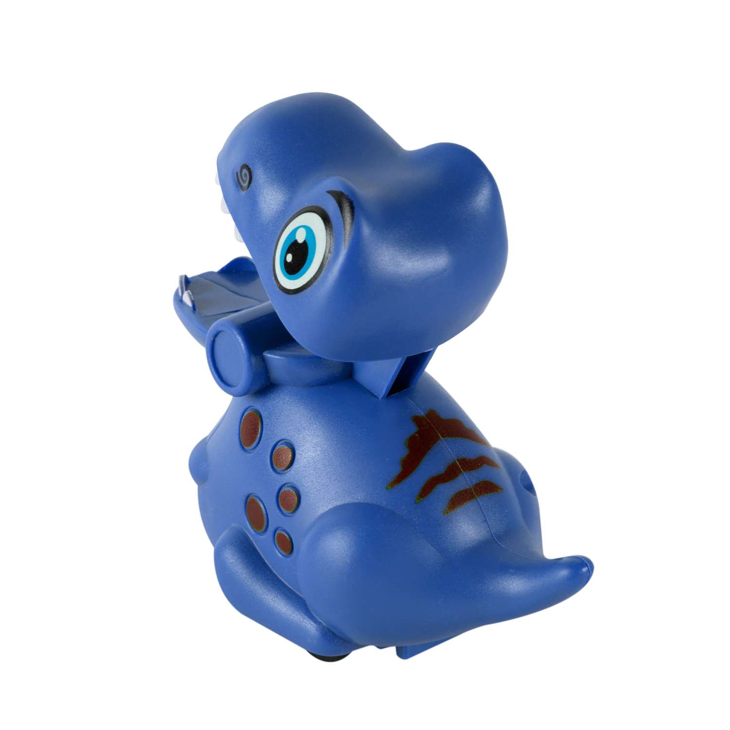 Игрушка RedLine Динозавр заводной синий - фото 2