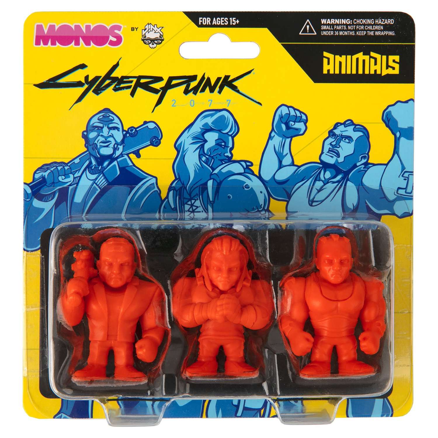Набор фигурок Cyberpunk 2077 Monos Animals Set - Series 1 - фото 2