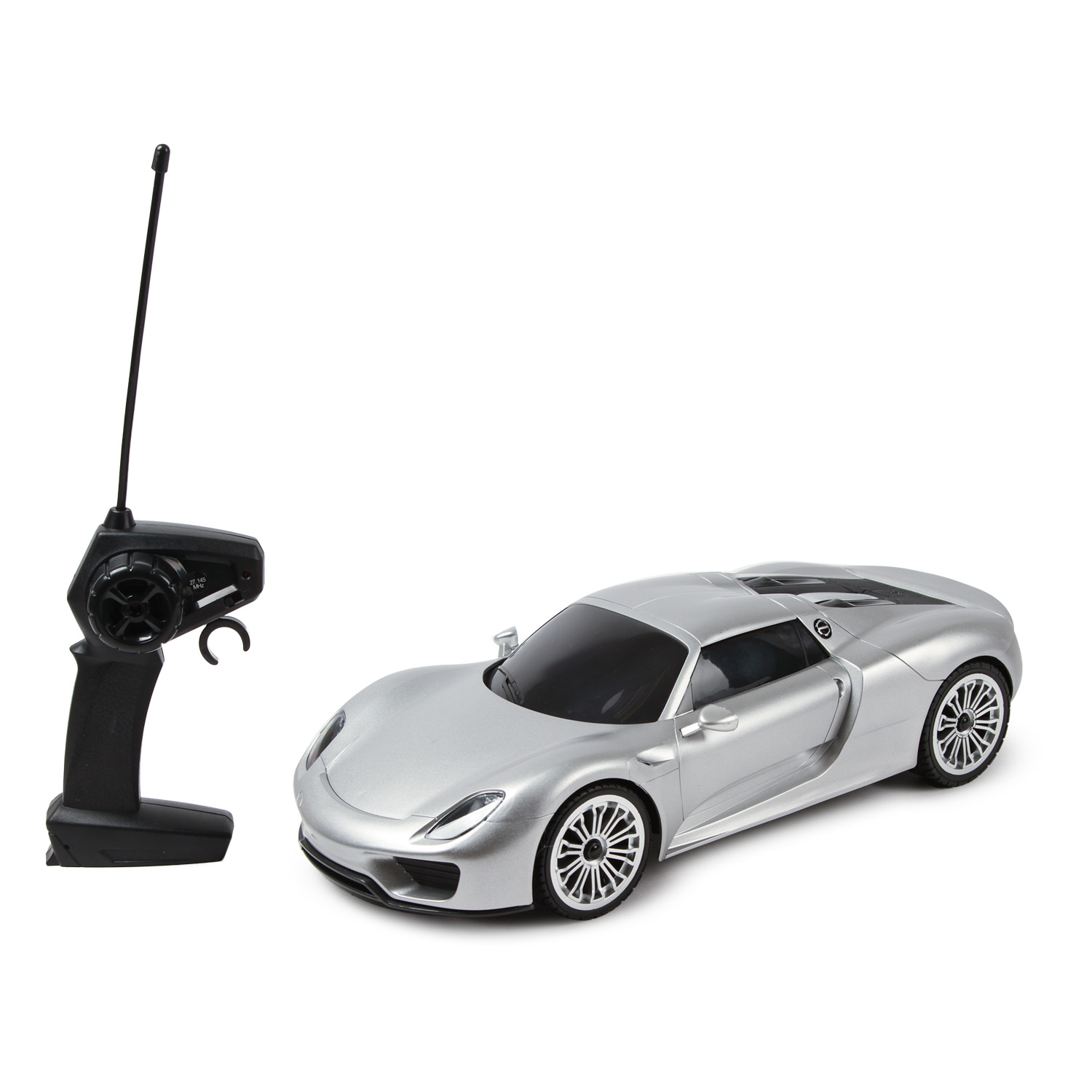 Машина Mobicaro РУ 1:12 Porsche Silver 918 3751-Slv - фото 1