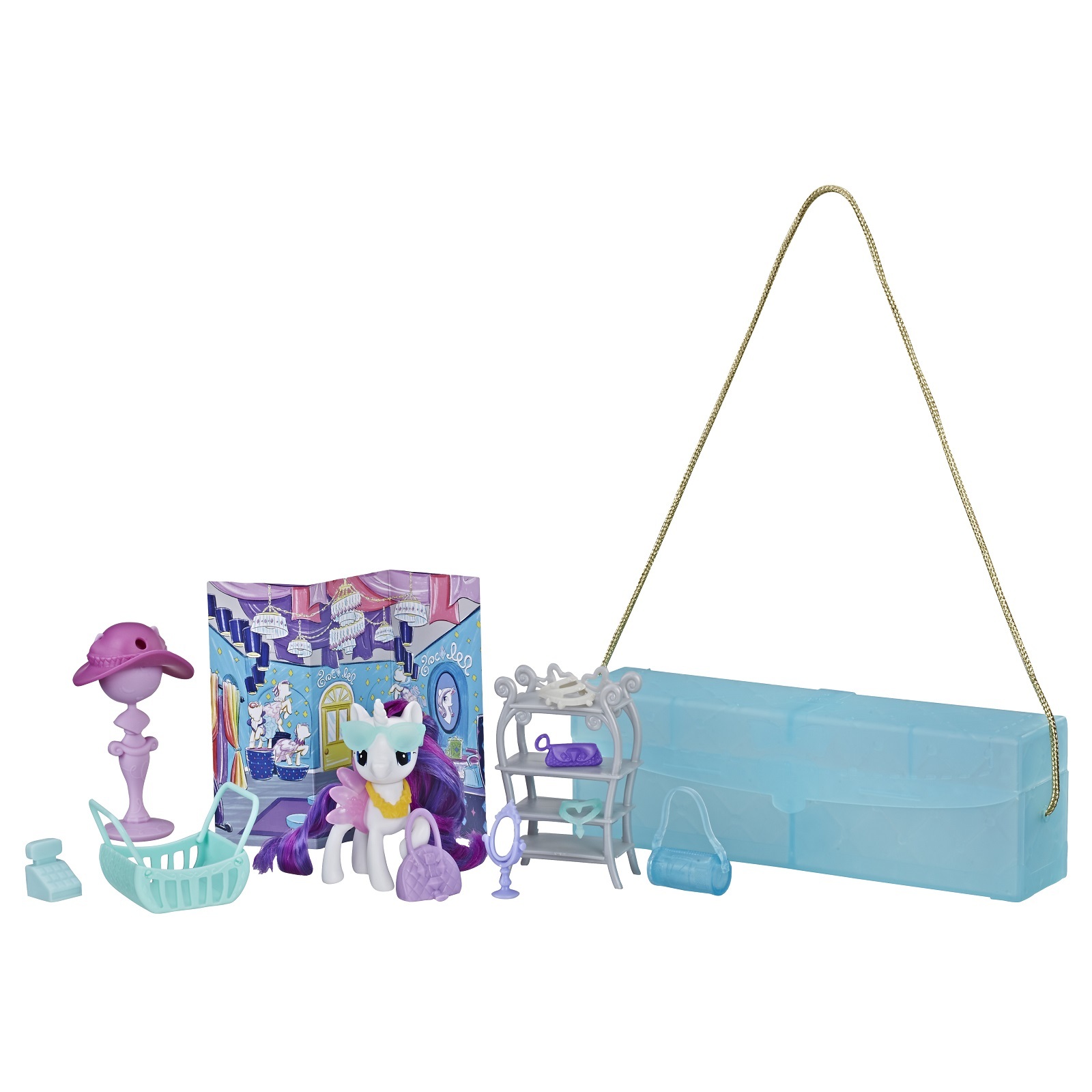 Набор игровой My Little Pony Возьми с собой Рарити E5018EU4 купить по цене  399 ₽ в интернет-магазине Детский мир