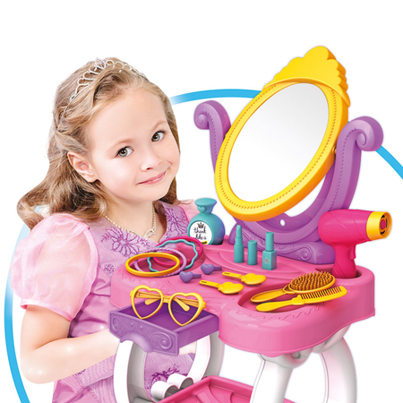 Набор игровой DEDE Туалетный столик Принцессы с аксессуарами
