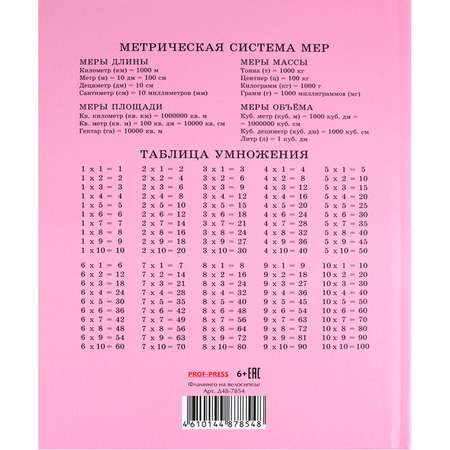 Дневник школьный Prof-Press Фламинго на велосипеде 48 листов 1-4 классы