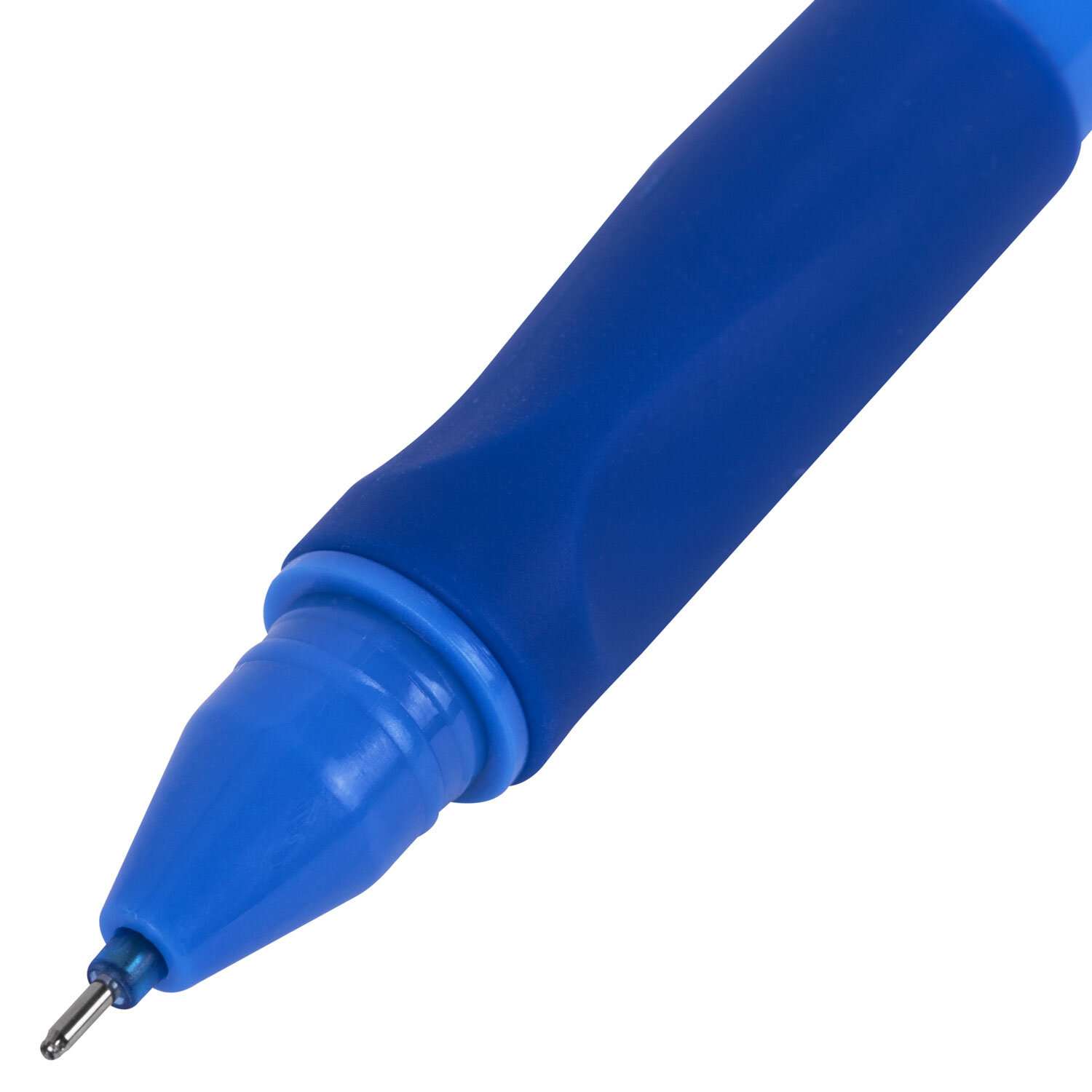 Ручка пиши стирай Brauberg гелевая синяя с эргономичным грипом + 9 стержней - фото 5