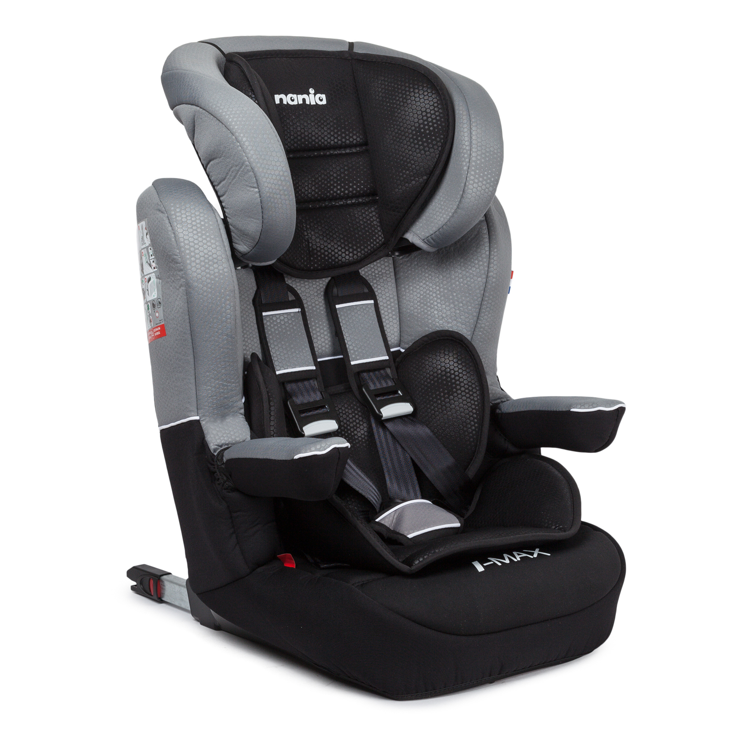 Автокресло Nania Imax Isofix Luxe Grey - фото 8