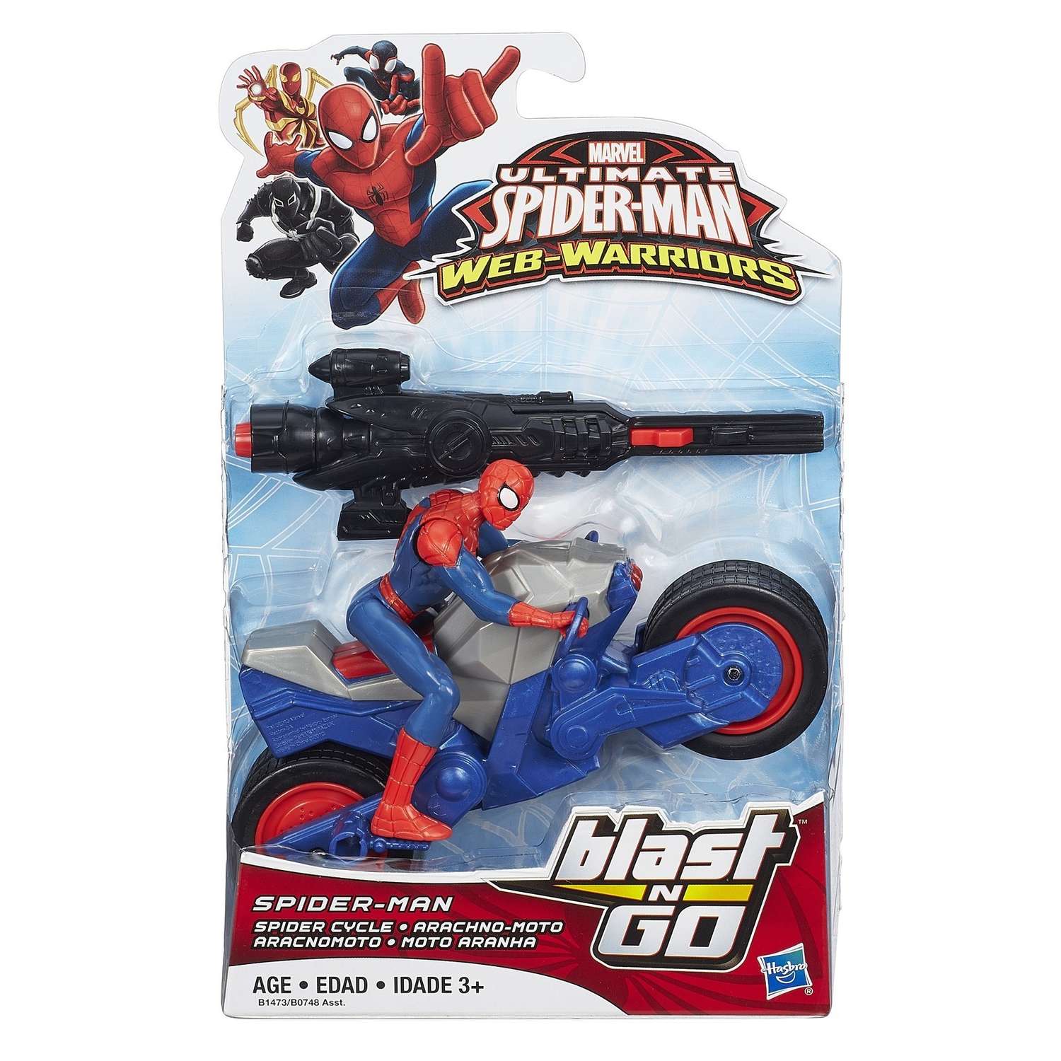 Мотоцикл Человек-Паук (Spider-man) Человека-Паука в ассортименте B0748EU4 - фото 12