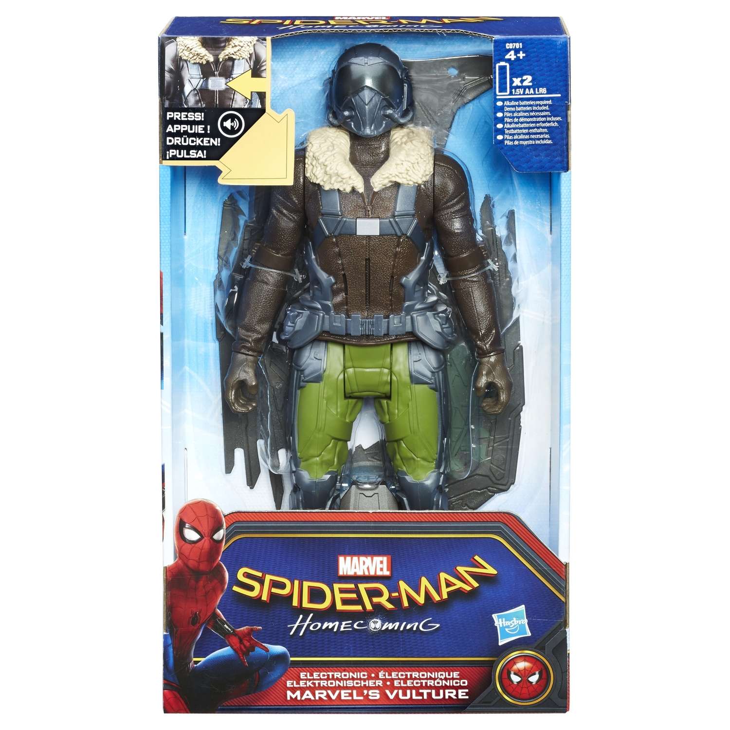 Фигурка Человек-Паук (Spider-man) Титаны Человек-паук электрон.злодей - фото 2