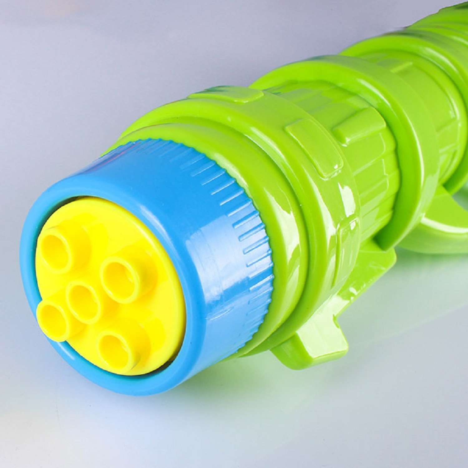 Водяной пистолет-насос Darvish 5-ти струйный для детей салатовый - фото 2
