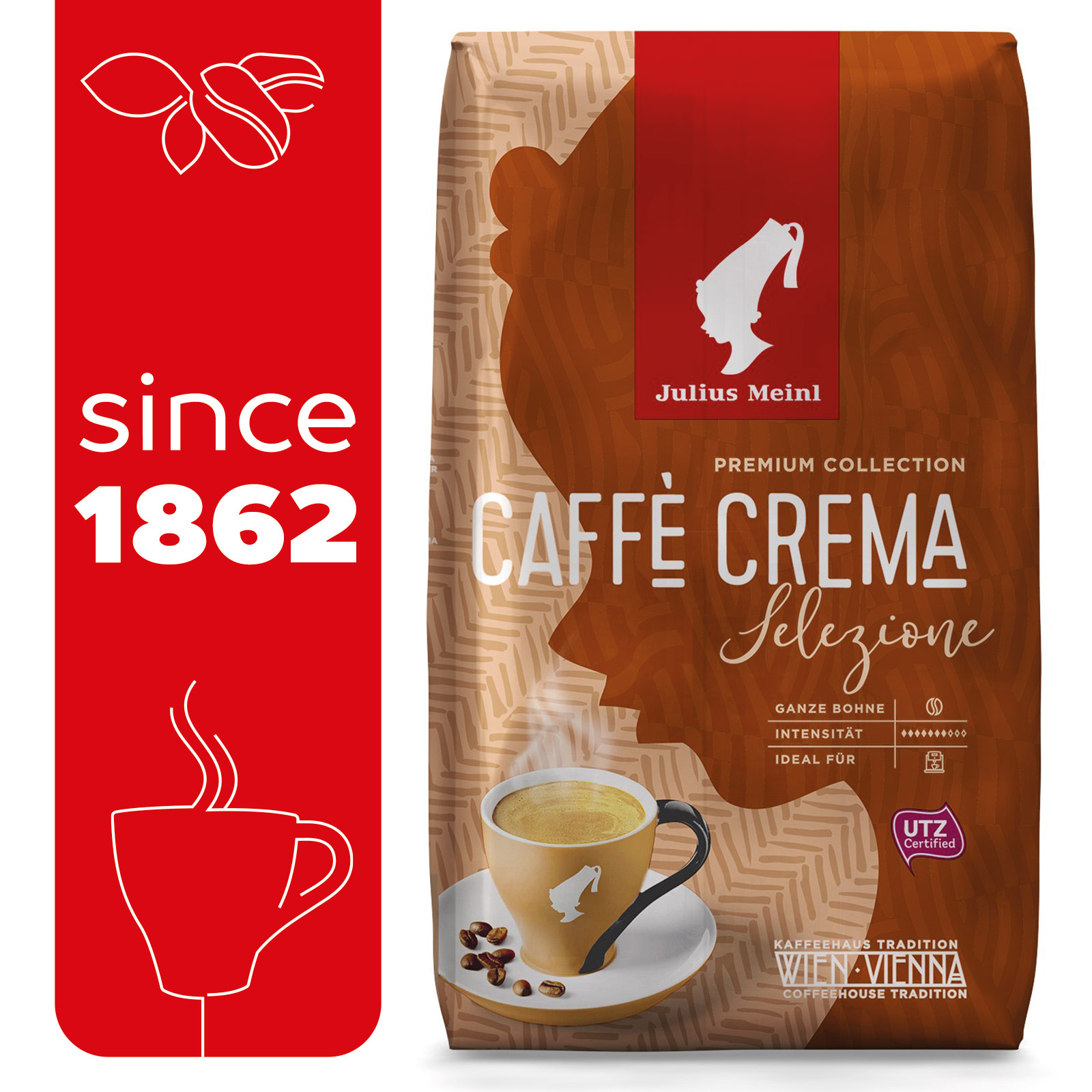 Кофе в зернах Julius Meinl Коллекция Caffe Crema Selezione 1 кг купить по  цене 2090 ₽ в интернет-магазине Детский мир