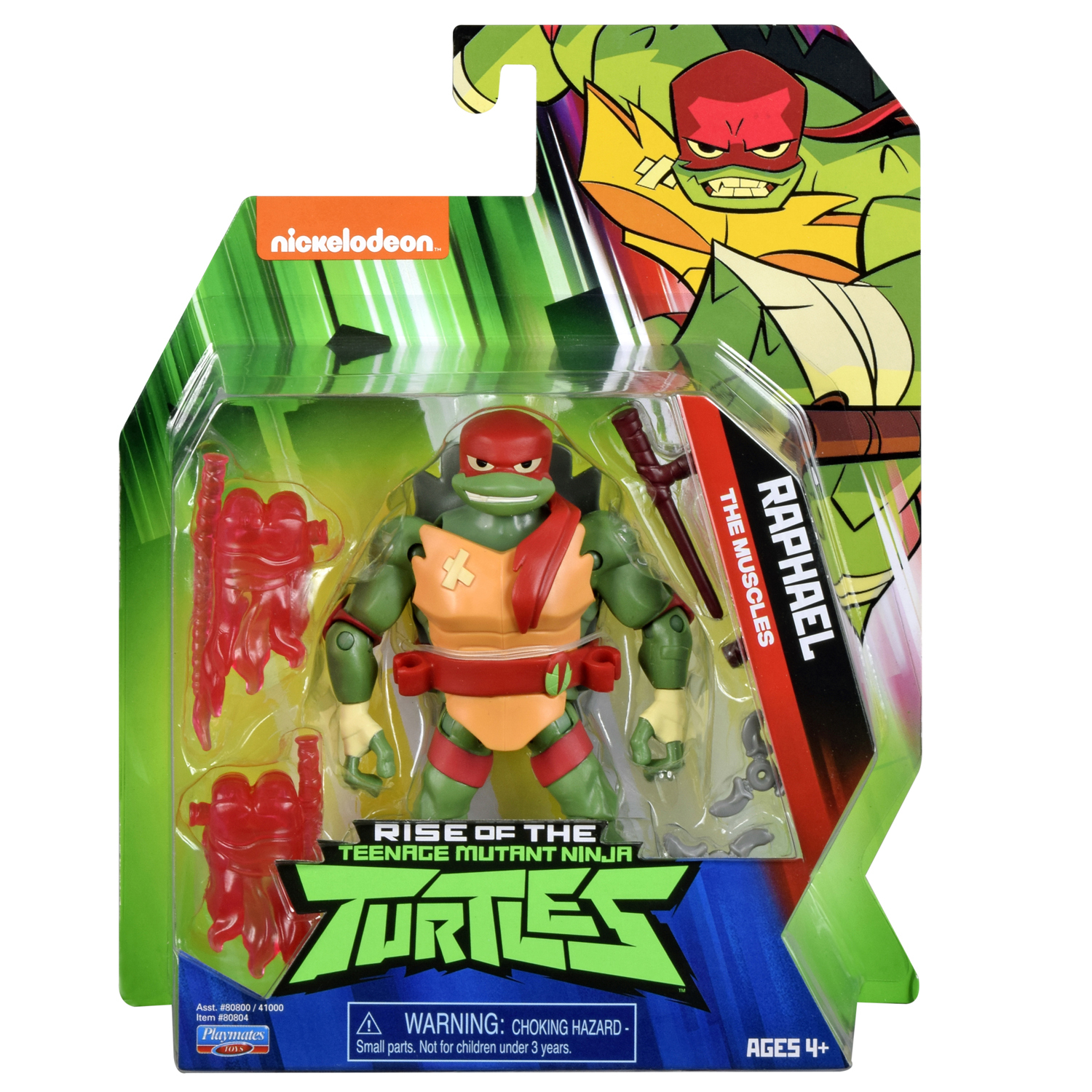 Фигурка TMNT Рафаэль 80804 купить по цене 199 ₽ в интернет-магазине Детский  мир