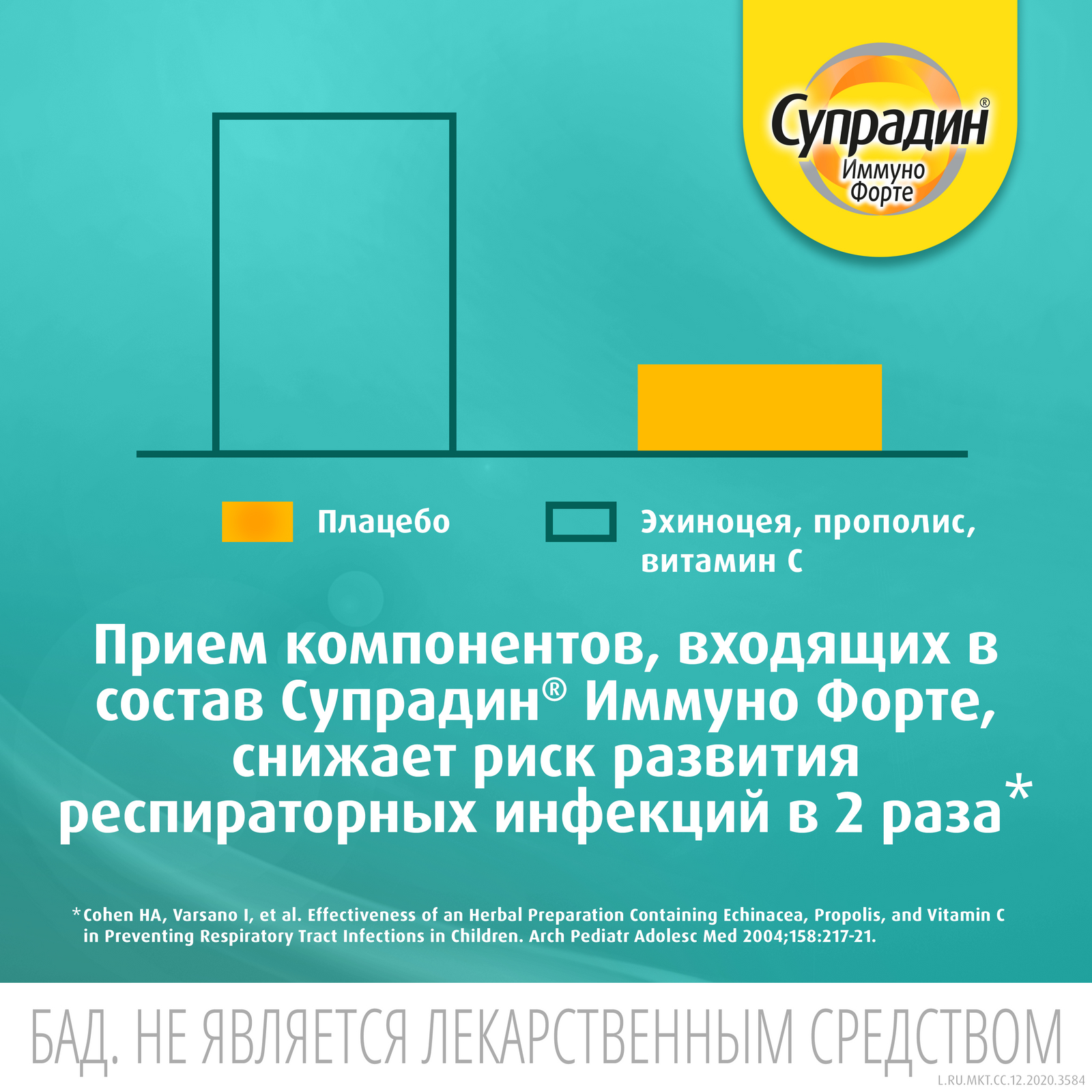 Биологически активная добавка Супрадин иммуно Форте 1.8г*14саше - фото 11