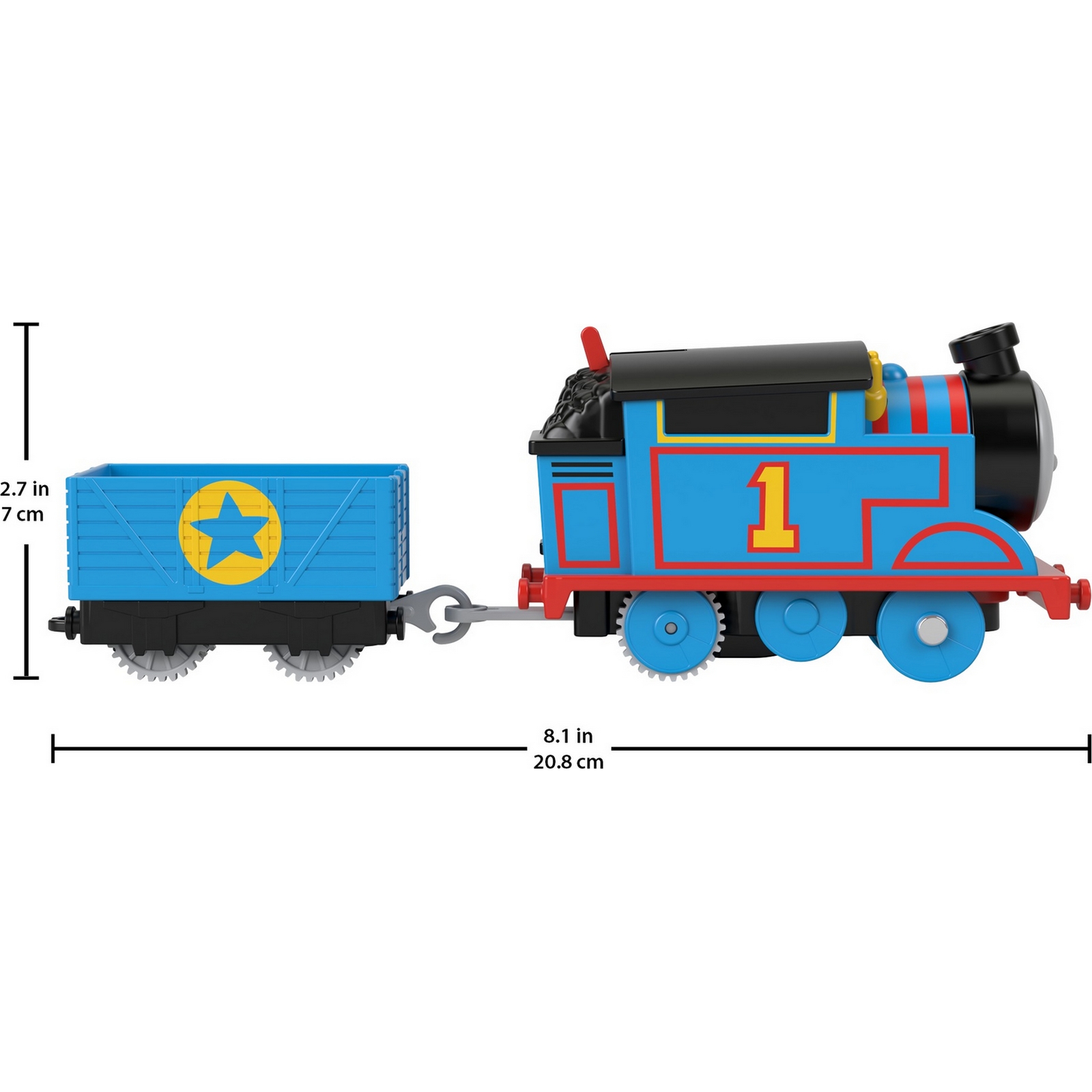 Игрушка Thomas & Friends Паровозик моторизированный Томас HDY59 купить по  цене 895 ₽ в интернет-магазине Детский мир