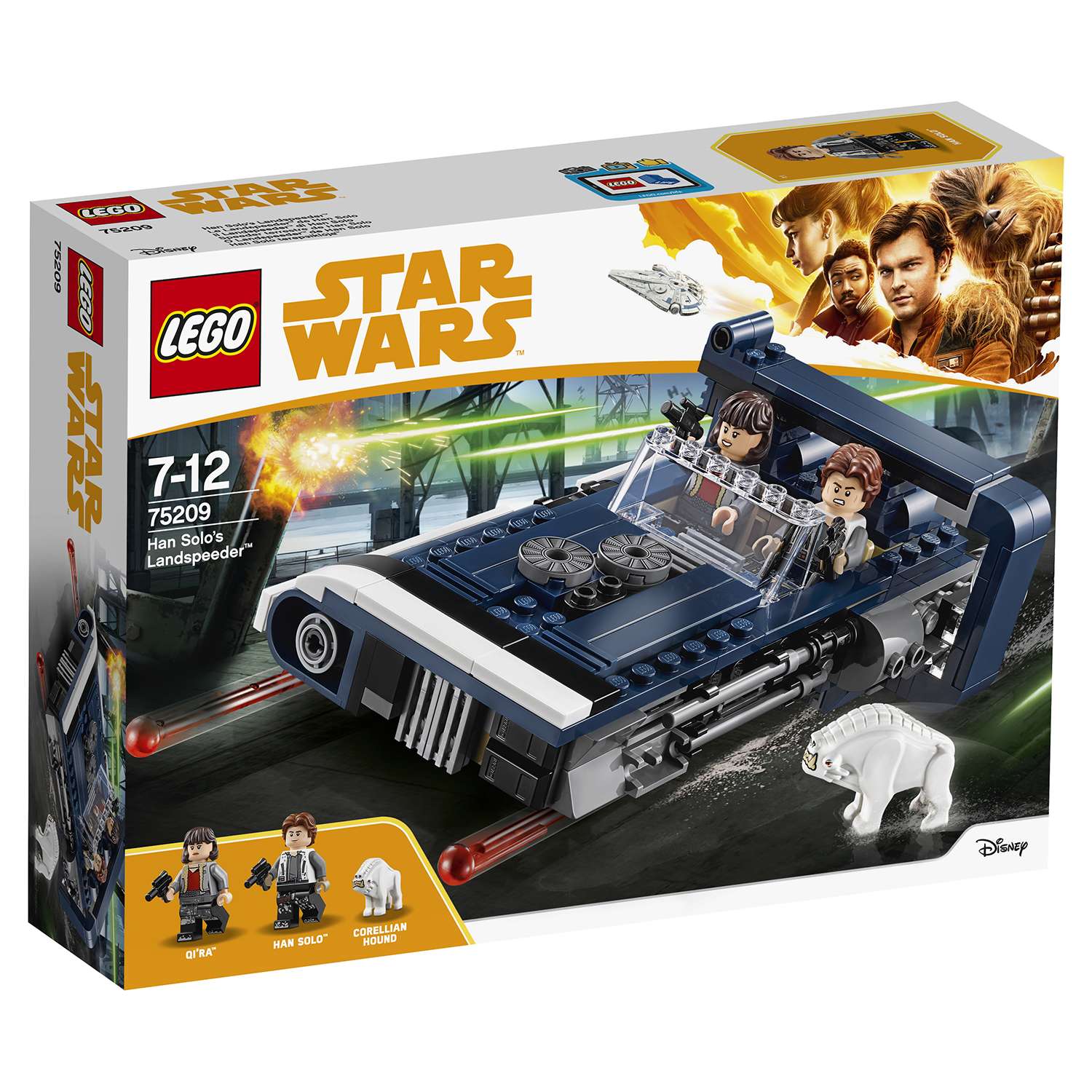 Конструктор LEGO Star Wars Спидер Хана Cоло (75209) - фото 2