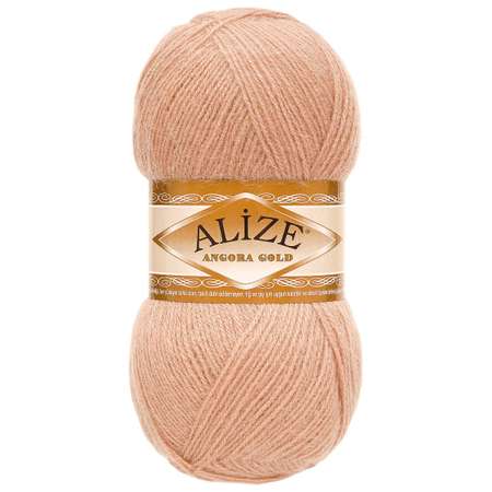 Пряжа Alize для шарфов кардиганов Angora Gold 100 гр 550 м 5 мотков 542 кора