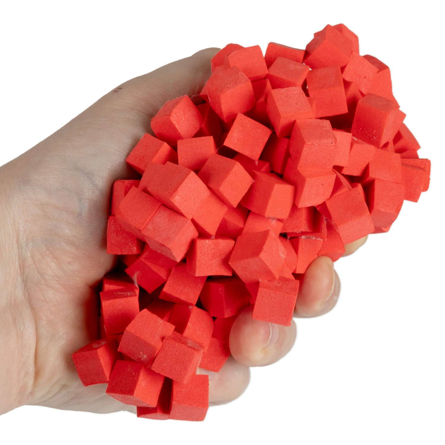 Конструктор пластилин 1TOY Gummy blocks антистресс красный - фото 6