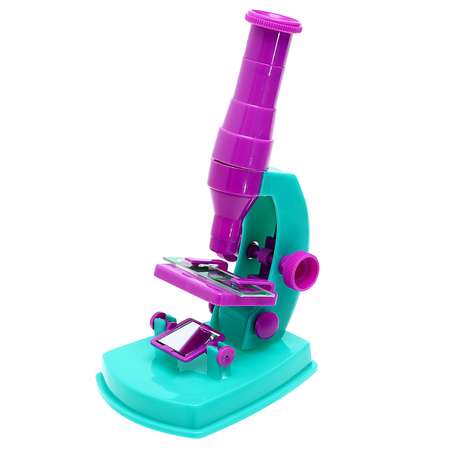 Набор для опытов Эврики «Собери свой микроскоп» цвет фиолетовый