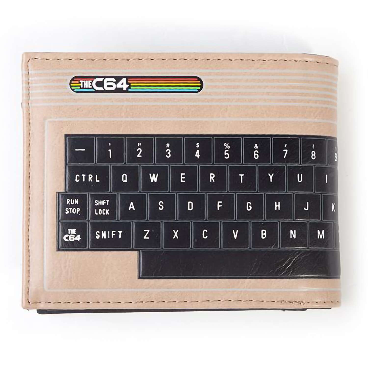 Кошелек Difuzed THE C64 C64 Keyboard Bifold Wallet MW657675C64 - фото 2