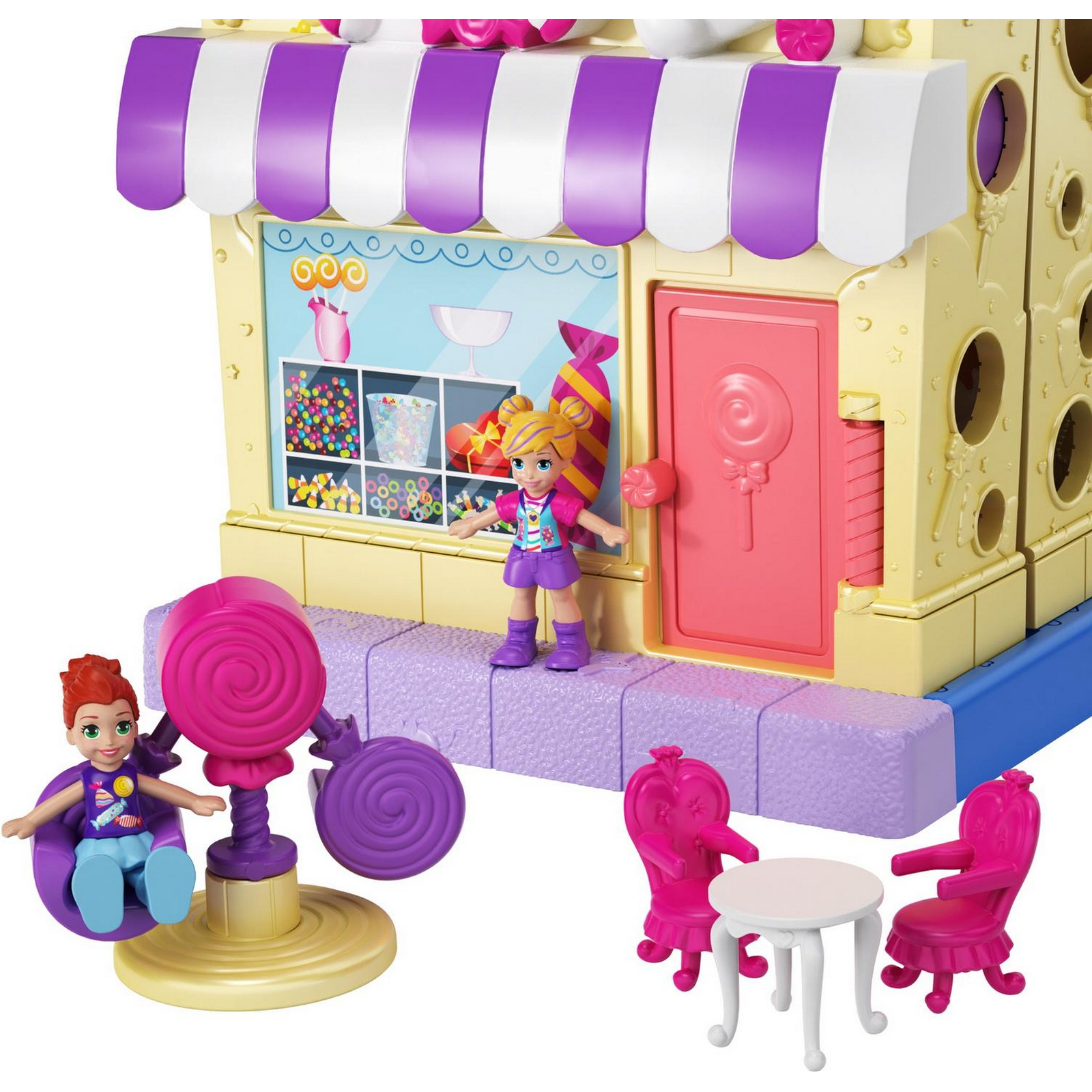 Набор игровой POLLY POCKET Полливиль Станция GKL57 GGC29 - фото 3