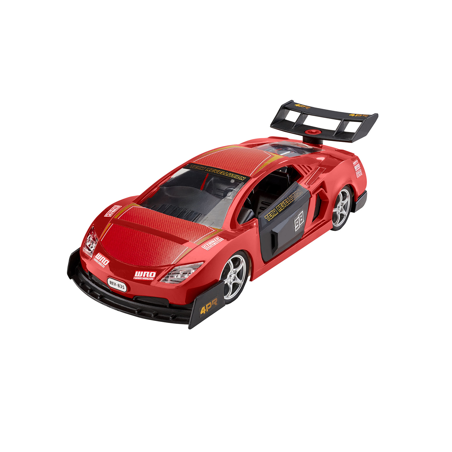 Сборная модель Revell Гоночный автомобиль Junior kit Pull Back Racing Car  красный