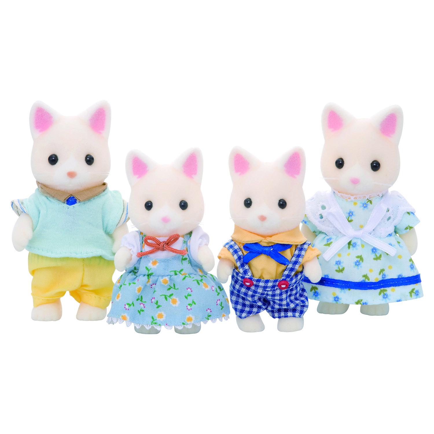 Набор Sylvanian Families Семья Кошек (4175) купить по цене 1249 ₽ в  интернет-магазине Детский мир