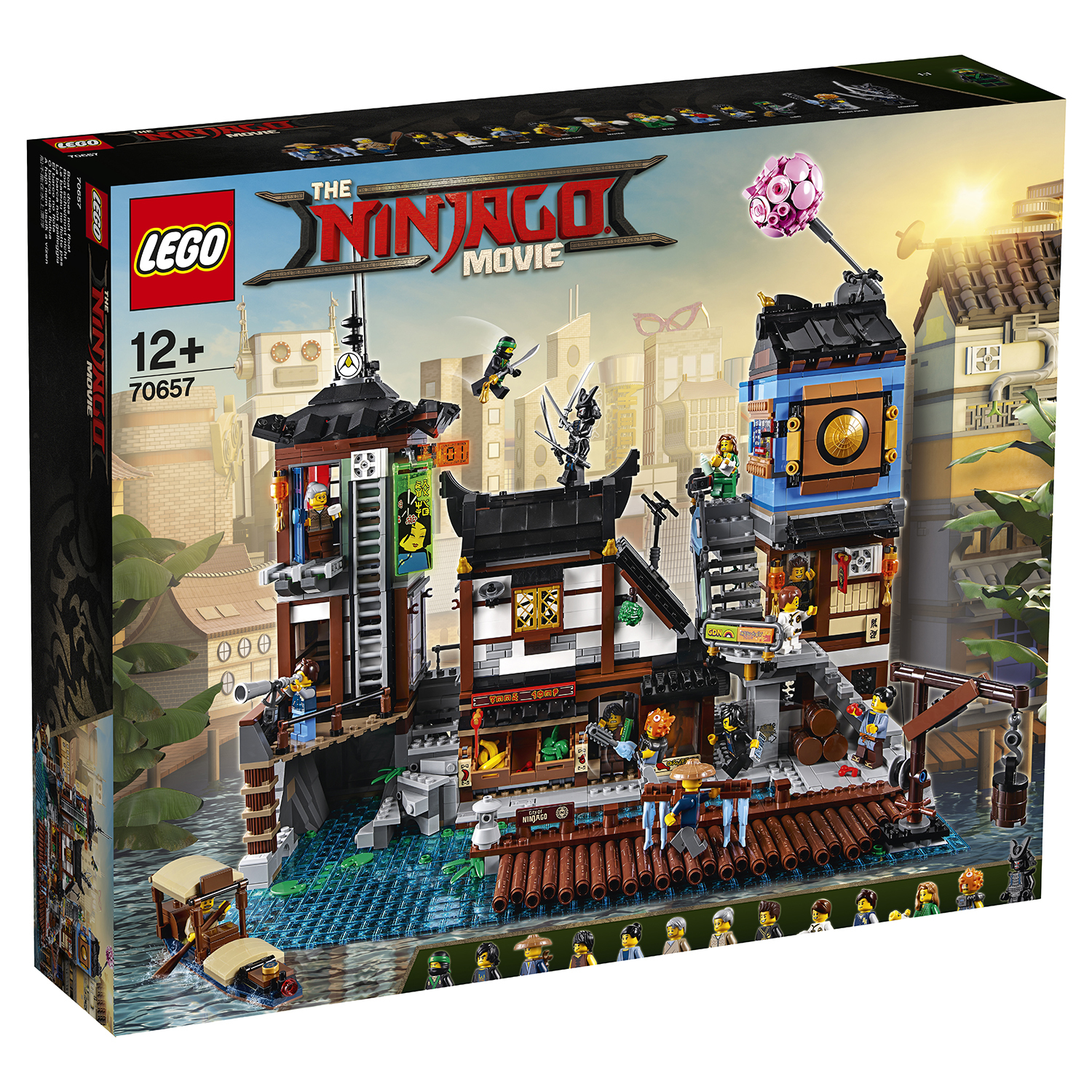 Конструктор LEGO Ninjago Порт Ниндзяго Сити 70657 купить по цене 17999 ₽ в  интернет-магазине Детский мир