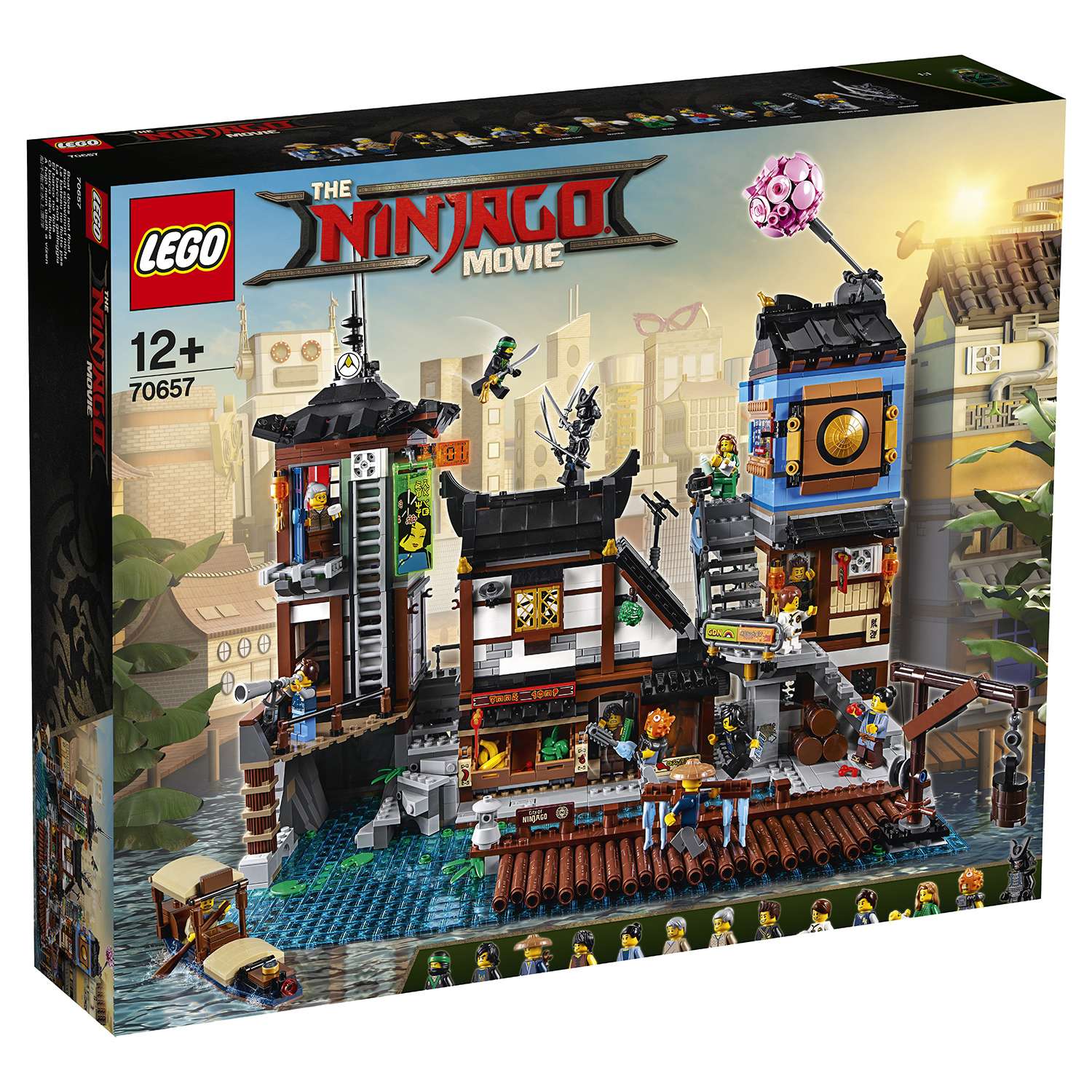 Конструктор LEGO Ninjago Порт Ниндзяго Сити 70657 - фото 2
