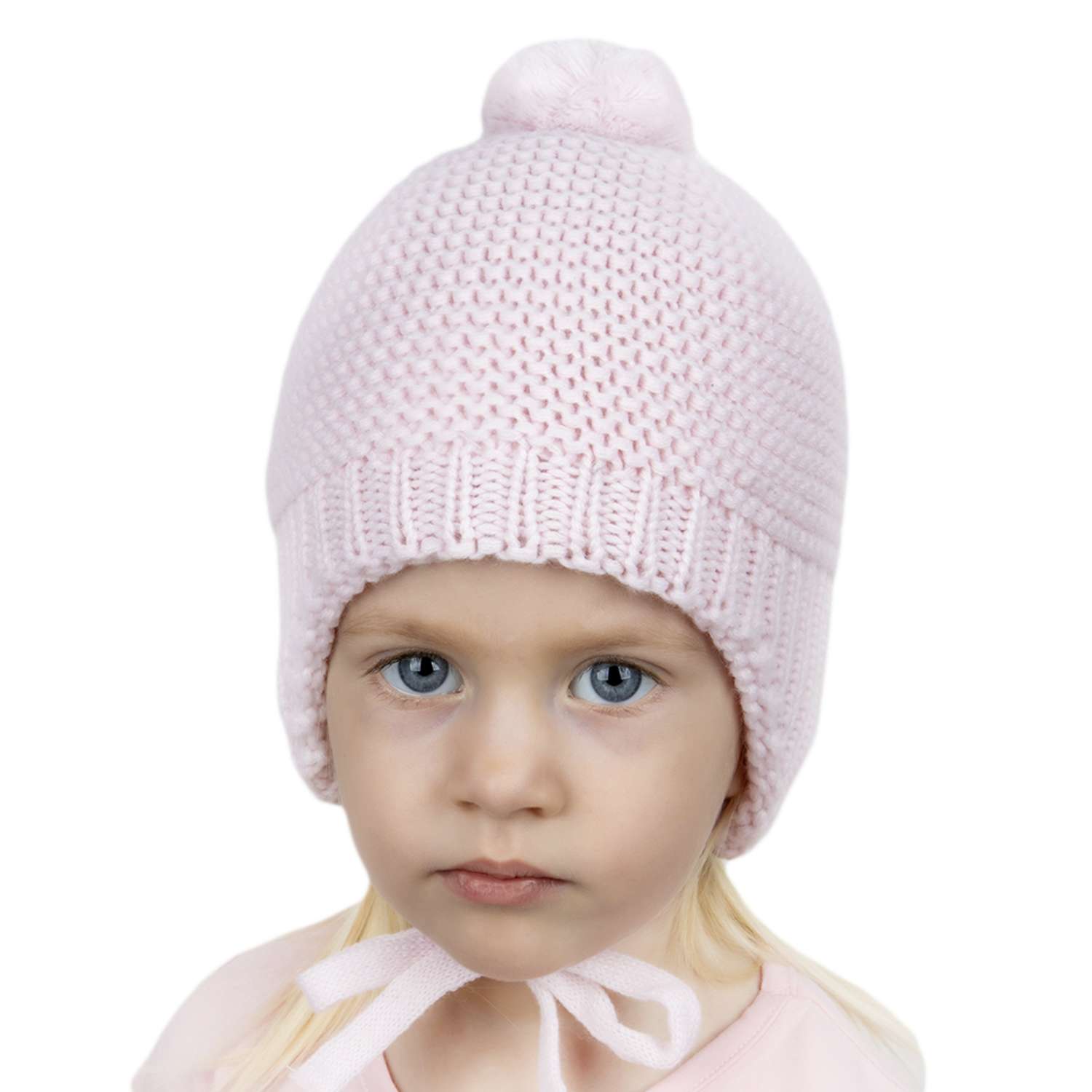 Шапка Linas baby 5317-2H-светло-розовый - фото 1